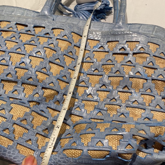Nancy Gonzalez crocodile light blue bag - Picture 9 of 15